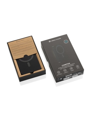 Compton RCS plastica riciclata/alluminio 10.000mAh powerbank