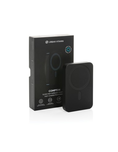 Compton RCS plastica riciclata/alluminio 10.000mAh powerbank