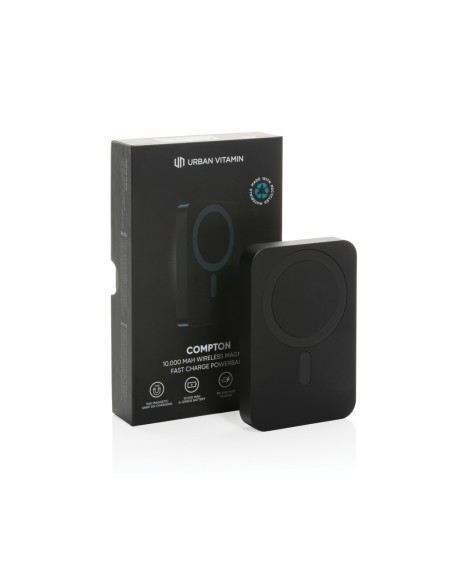 Compton RCS plastica riciclata/alluminio 10.000mAh powerbank