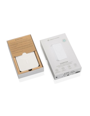 Compton RCS plastica riciclata/alluminio 10.000mAh powerbank