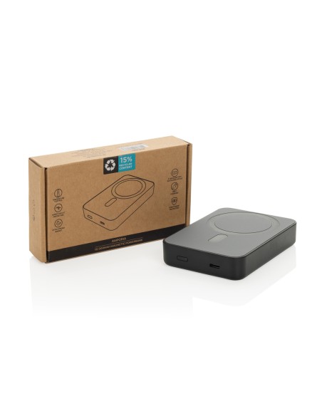 Powerbank magnetica 10.000mAh Amporia in rPlastica RCS