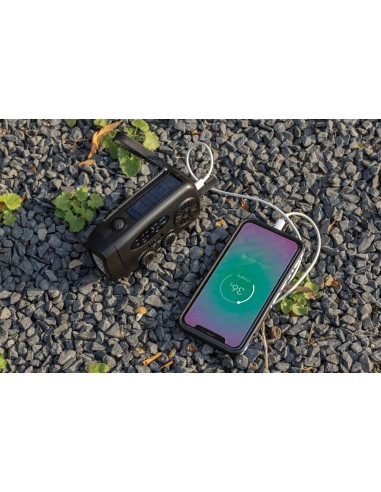 Radio d'emergenza RescueWave in plastica riciclata RCS