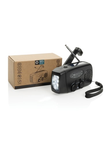 Radio d'emergenza RescueWave in plastica riciclata RCS