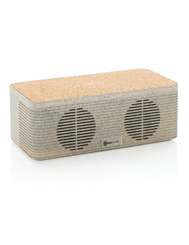 Speaker e caricatore wireless in fibra di grano