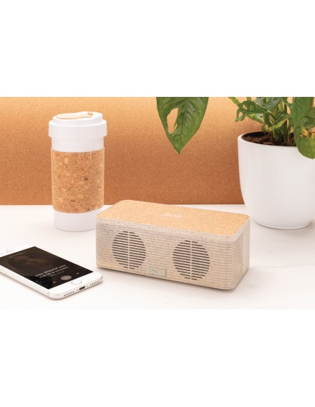 Speaker e caricatore wireless in fibra di grano