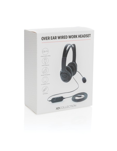 Cuffie da lavoro con cavo