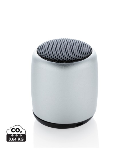 Mini speaker wireless in alluminio