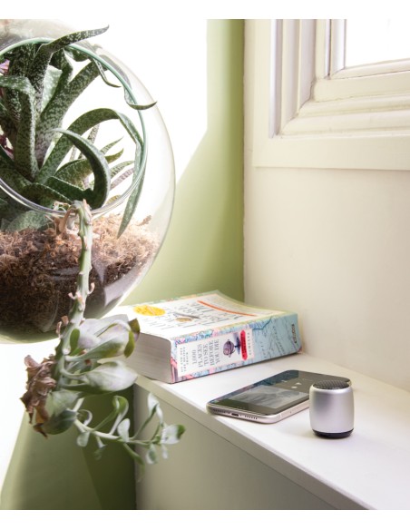 Mini speaker wireless in alluminio