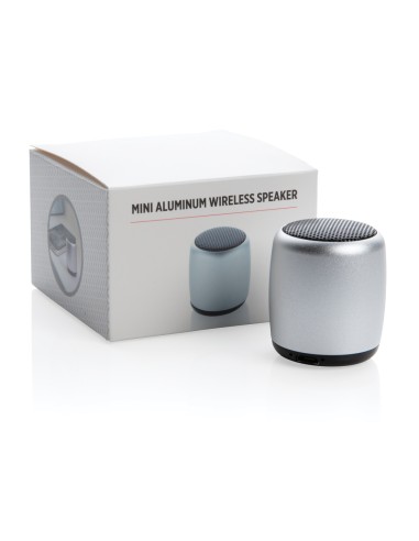 Mini speaker wireless in alluminio