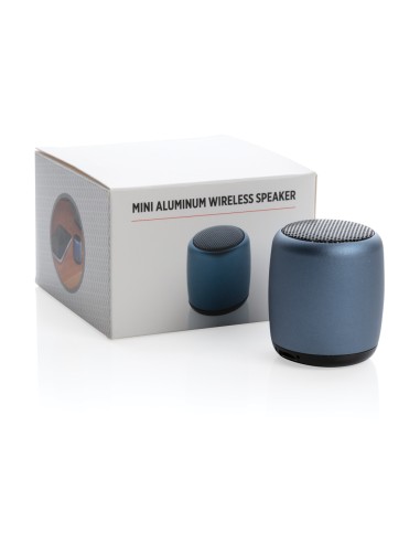 Mini speaker wireless in alluminio