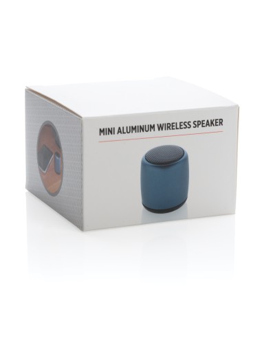 Mini speaker wireless in alluminio
