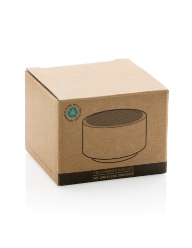 Speaker wireless 3W in bambù