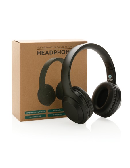 Cuffie in plastica riciclata RCS