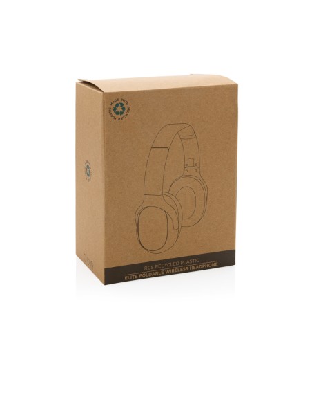 Cuffie wireless pieghevoli Elite in plastica riciclata RCS