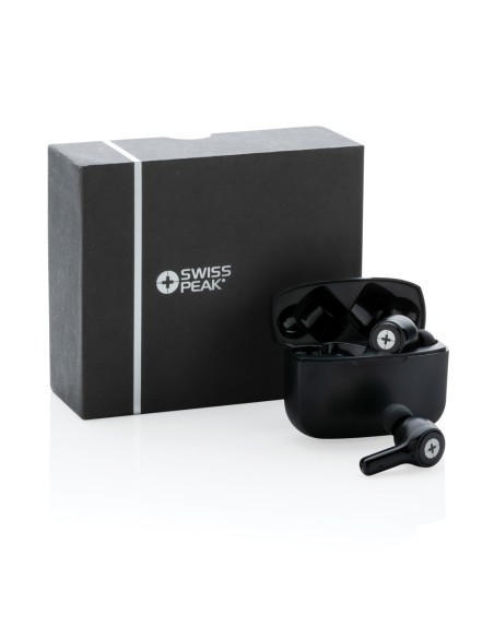 Auricolari Swiss Peak ANC TWS in plastica RCS