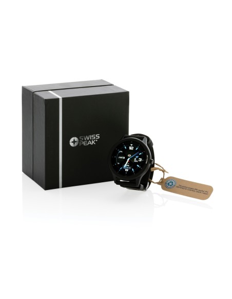 Smart watch in TPU riciclato Swiss Peak