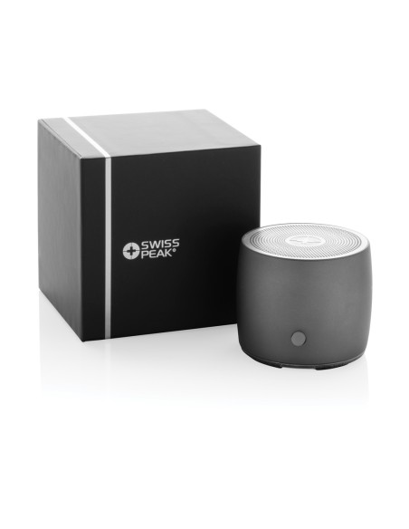 Speaker bass Swiss Peak da 3W in alluminio riciclato RCS