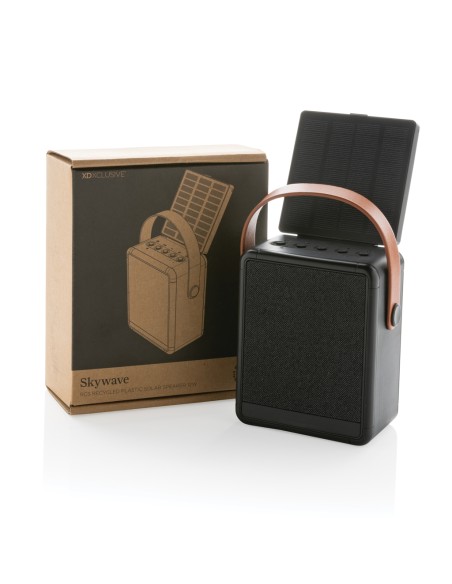 Speaker wirelss 12W solare Skywave in plastica riciclata RCS