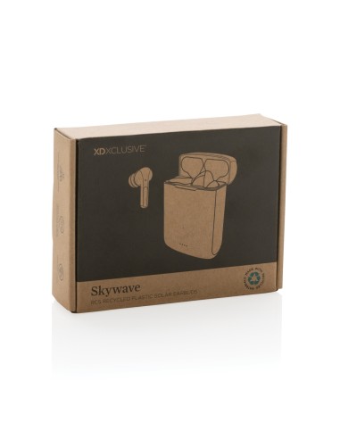 Auricolari solari Skywave in plastica riciclata