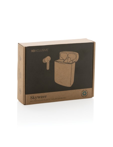 Auricolari solari Skywave in plastica riciclata