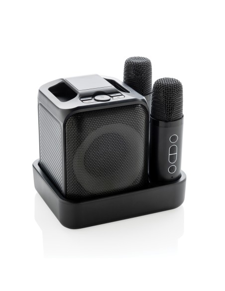 Karaoke con doppio microfono Singvibe in plastica RCS