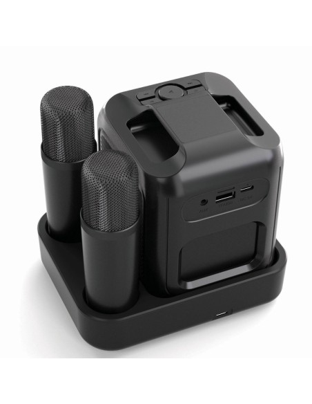 Karaoke con doppio microfono Singvibe in plastica RCS