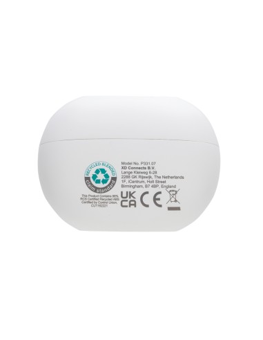 Auricolari ibridi ANC/ENC Prolink in plastica riciclata RCS