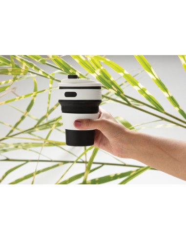 Tazza pieghevole in silicone