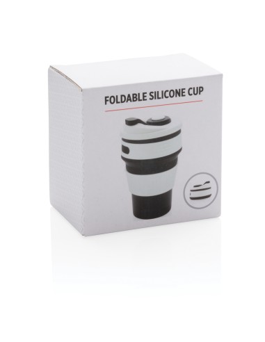 Tazza pieghevole in silicone