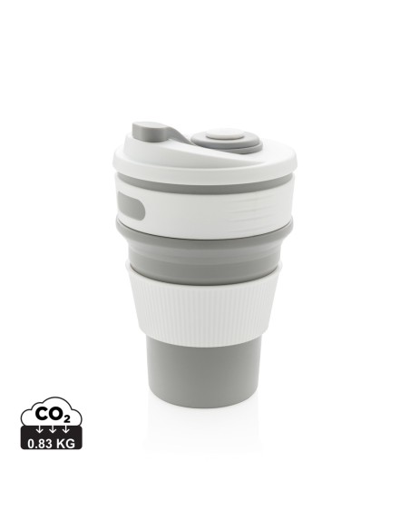 Tazza pieghevole in silicone