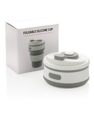 Tazza pieghevole in silicone