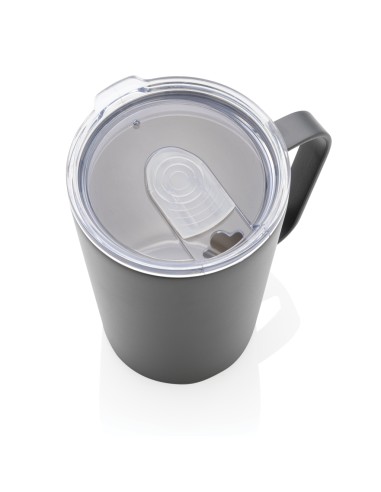 Tazza termica in acciaio inox riciclato RCS con tappo 420ml