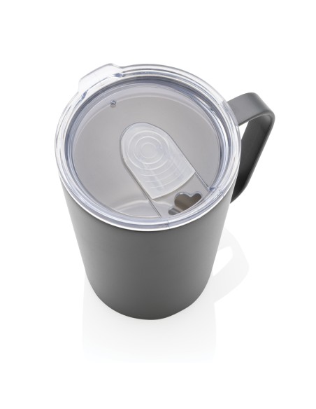 Tazza termica in acciaio inox riciclato RCS con tappo 420ml