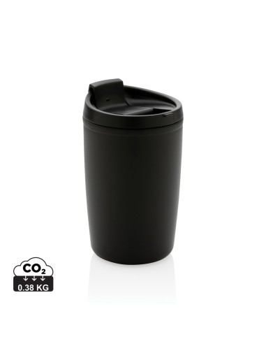 Bicchiere in PP riciclato GRS con tappo 300ml