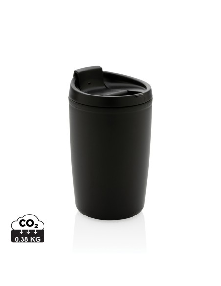 Bicchiere in PP riciclato GRS con tappo 300ml