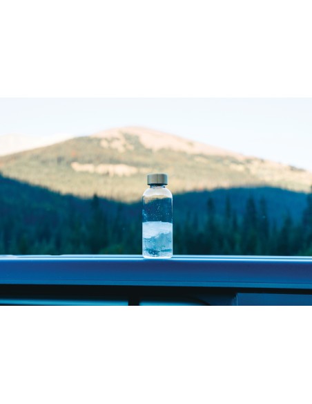 Bottiglia in rPET RCS con tappo in bambù 660ml