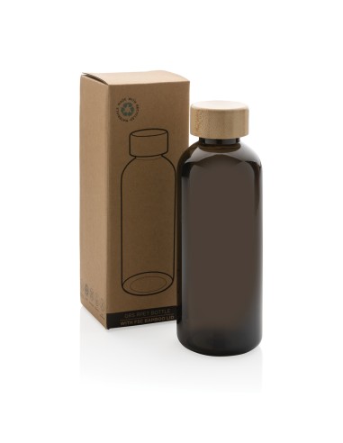 Bottiglia in rPET RCS con tappo in bambù 660ml