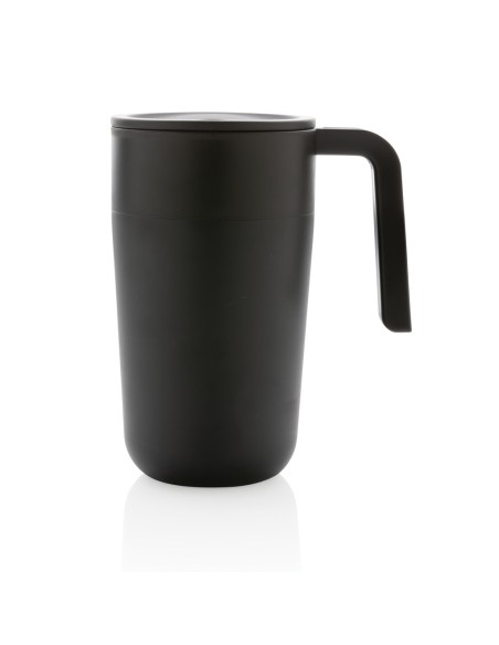 Tazza con manico in PP e SS riciclati GRS 480ml