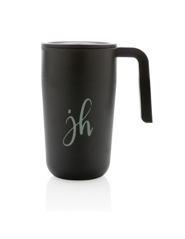 Tazza con manico in PP e SS riciclati GRS 480ml