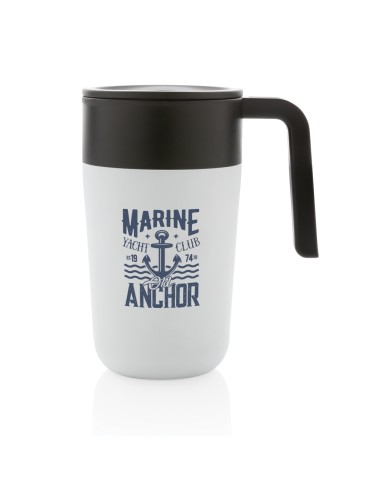 Tazza con manico in PP e SS riciclati GRS 480ml