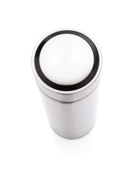 Bottiglia termica in acciaio con tappo in metallo