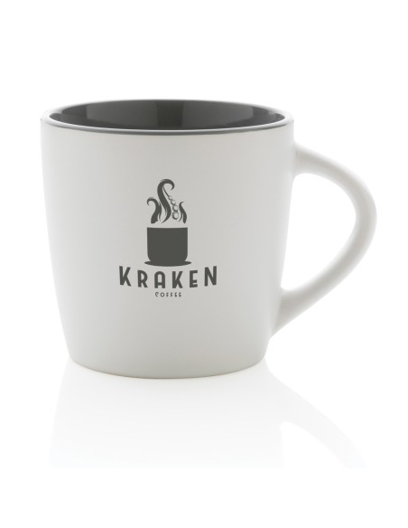 Tazza in ceramica con interni colorati 300ml