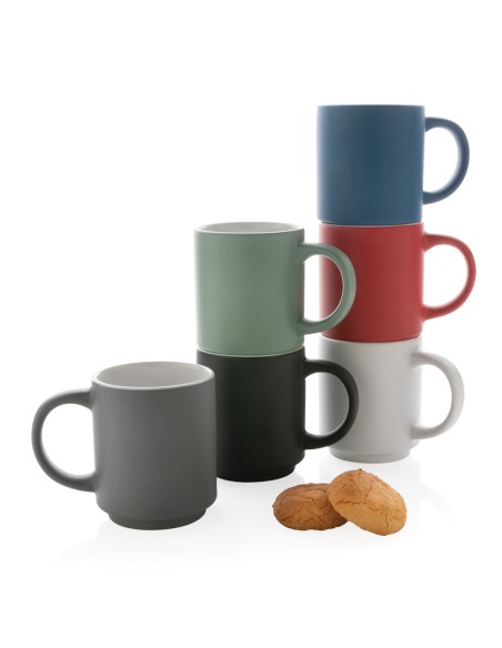 Tazza in ceramica impilabile 180