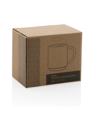 Tazza in ceramica impilabile 180ml