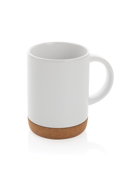 Tazza in ceramica con base in sughero 280ml