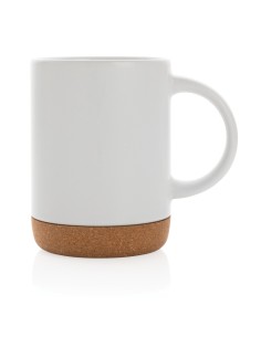 Tazza in ceramica con base in sughero 280ml