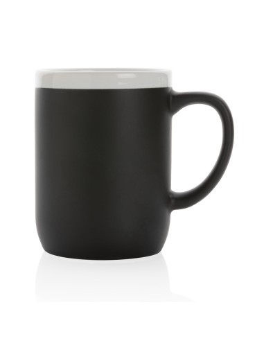 Tazza in ceramica con bordo bianco 300ml