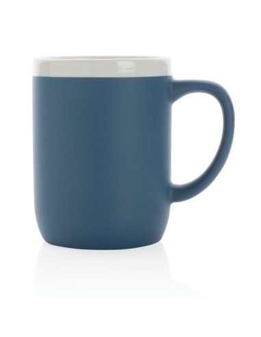Tazza in ceramica con bordo bianco 300ml
