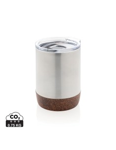 Tazza termica in sughero e acciaio riciclato RCS 180ml