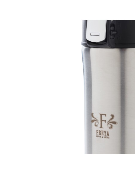 Tazza termica easy lock in acciaio riciclato RCS 300ml